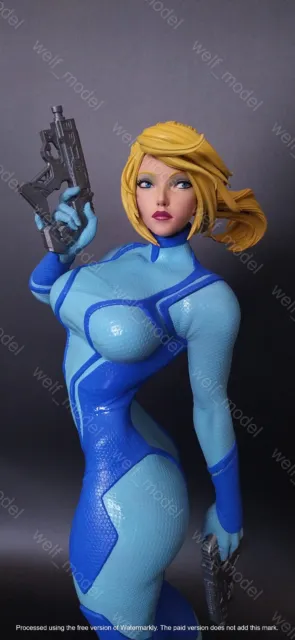 Sexy Zero Suit Samus over interracial