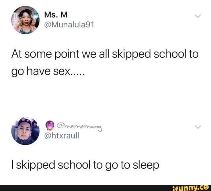 cassie pete recommends Skipping School For Sex