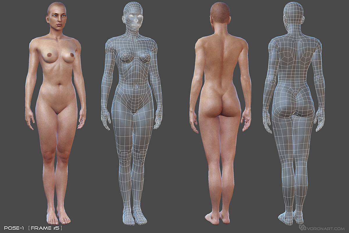 citizen cane recommends Nude 3d Model