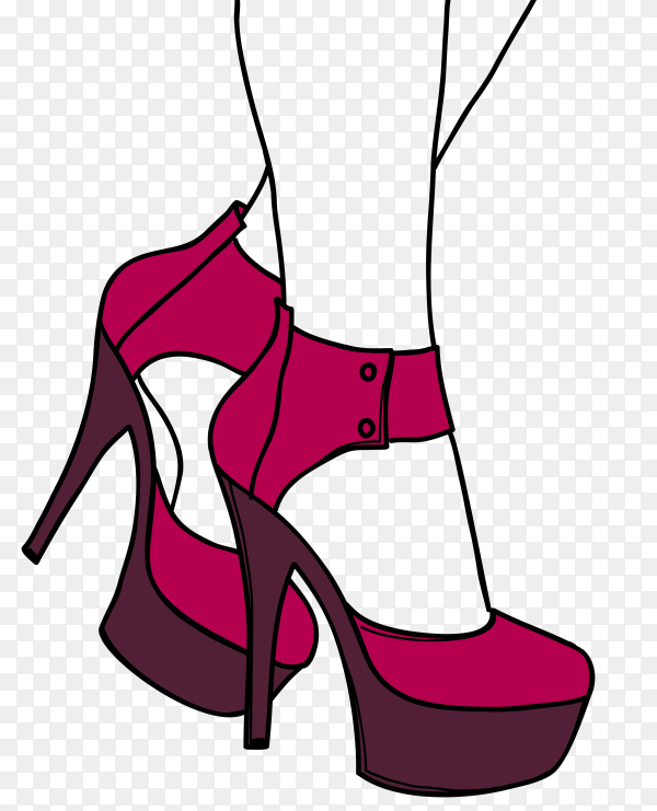 aneesah smith add cartoon high heel shoes photo