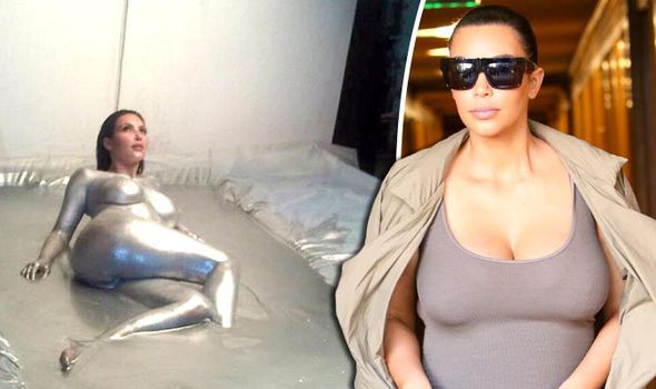 andrew heyward recommends Kim Kardashian Silver Nude