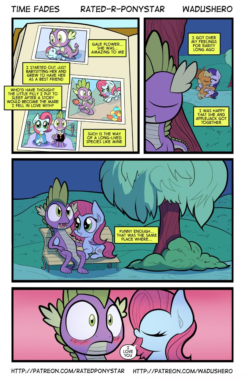 areeb salim recommends Spike X Rarity Comic