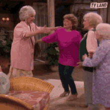 old lady best friends gif
