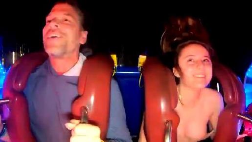 tits fall out on slingshot