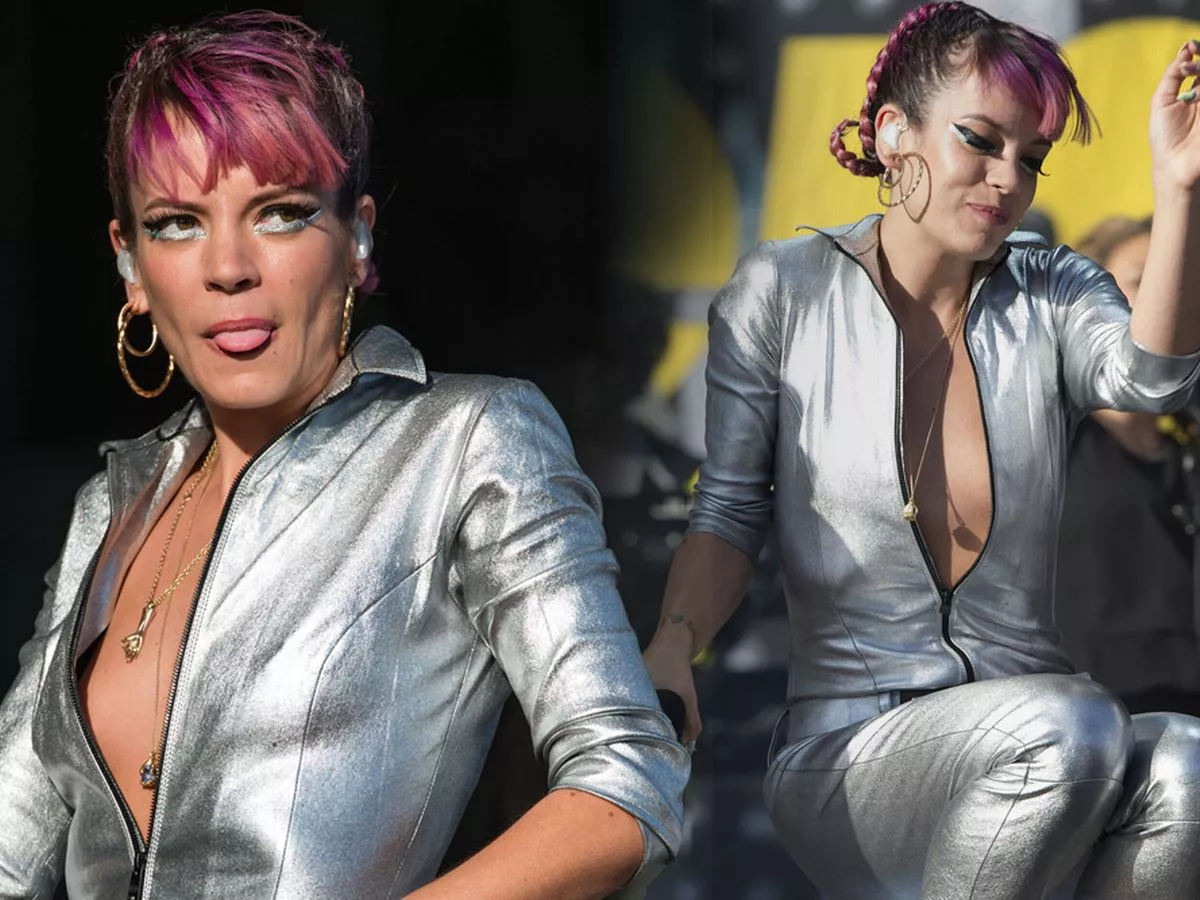 ashely lopez recommends lily allen nipple slip pic