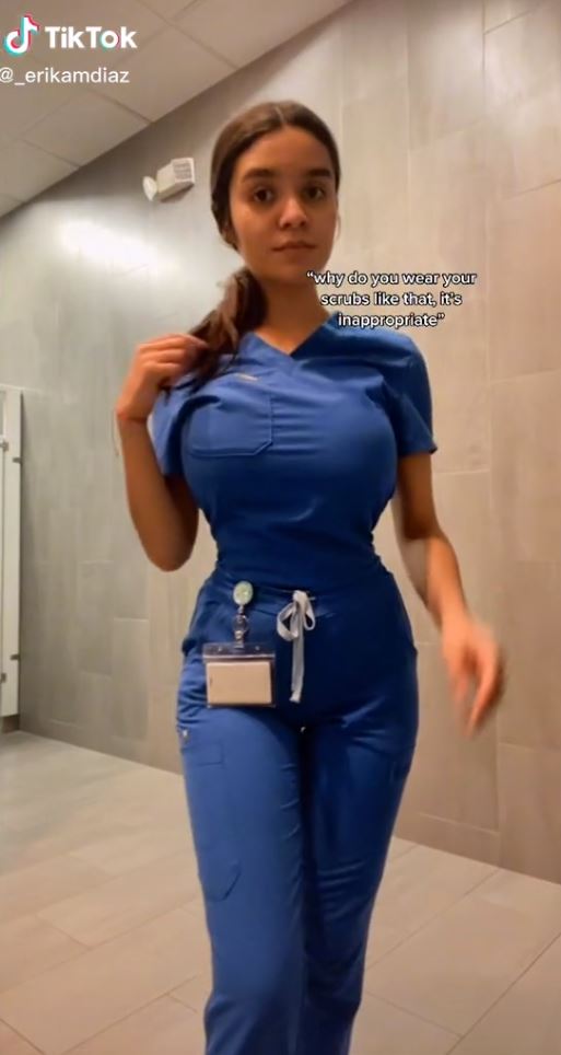 adelfa garcia recommends sexy nurse in scrubs pic