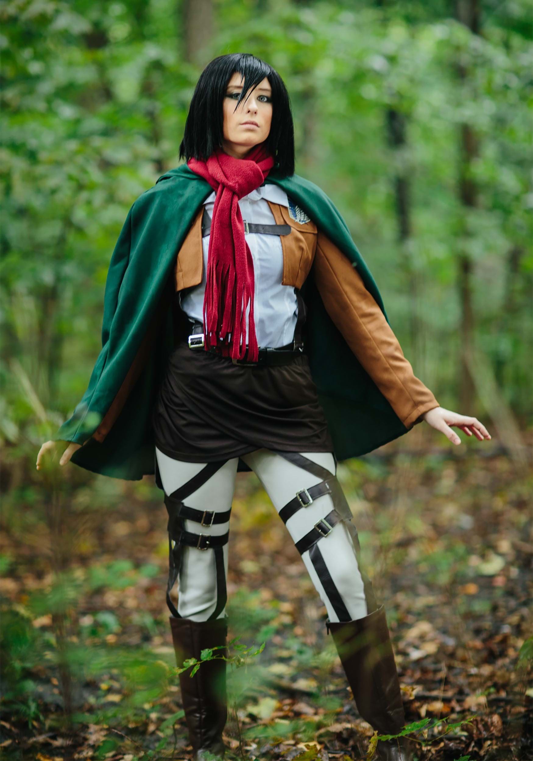 becky mock add photo mikasa cosplay outfit