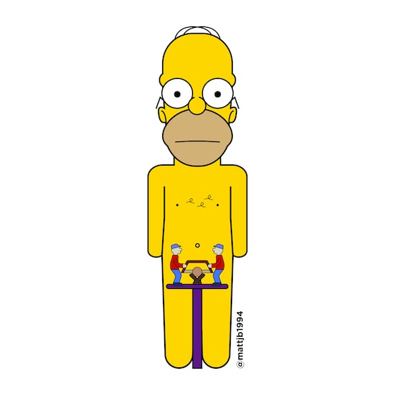 Best of Homer simpson naked