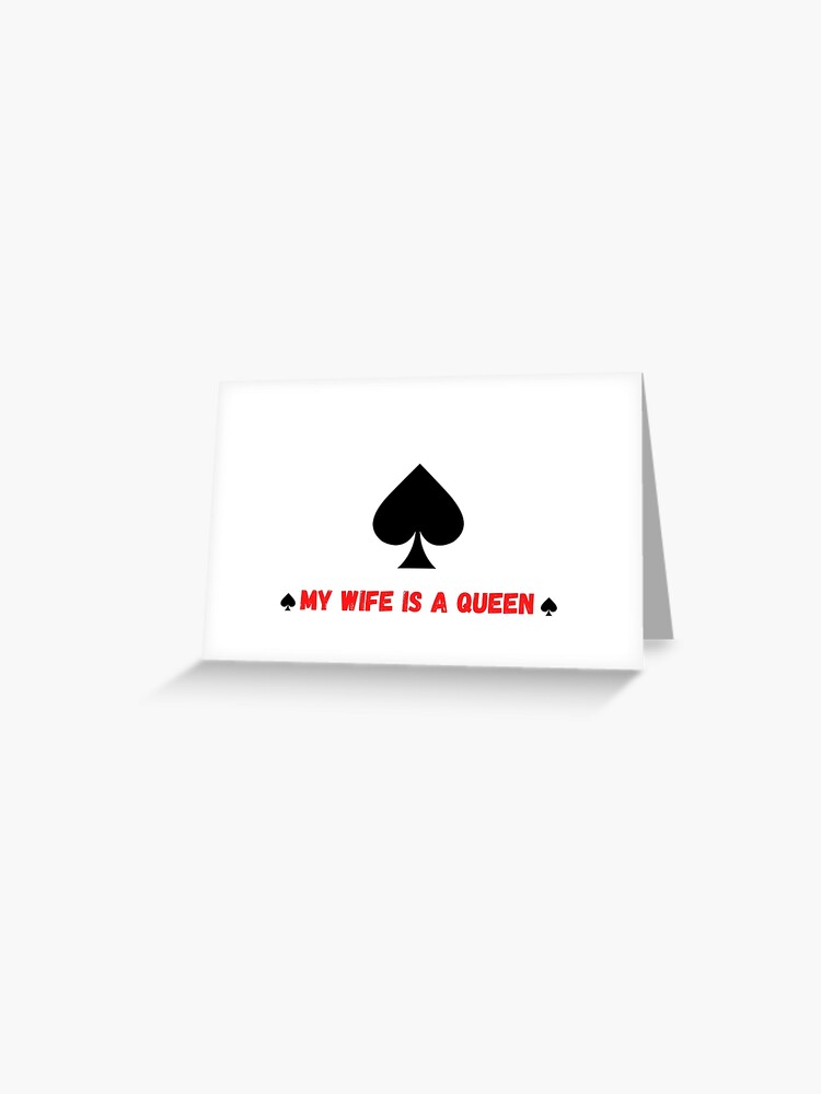 christena johnson recommends my wife is a queen of spades pic