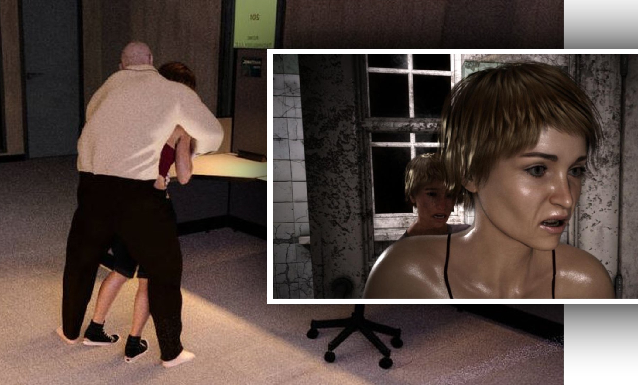 Rape Day Gameplay blonde action