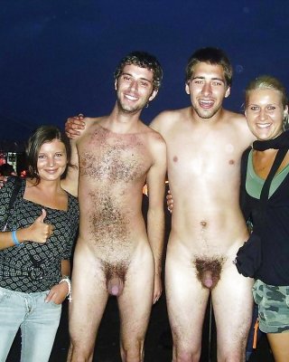 Best of Naked guy clothed girl