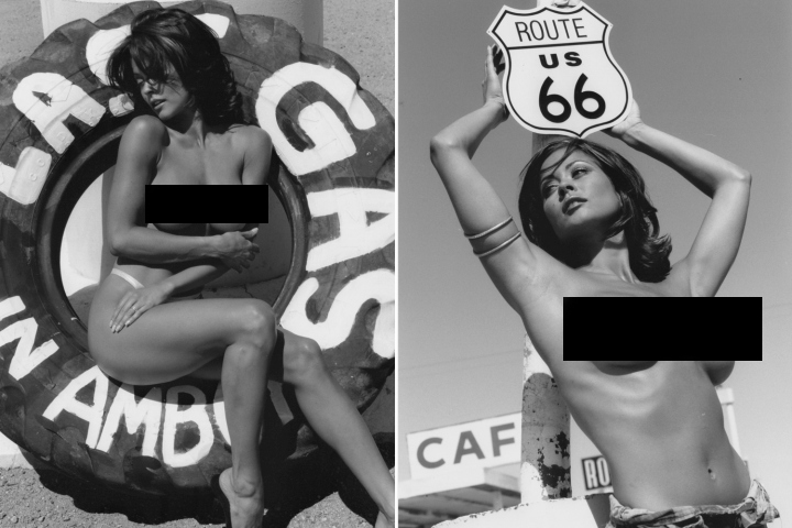 anne tran share brooke burke nude black and white photos