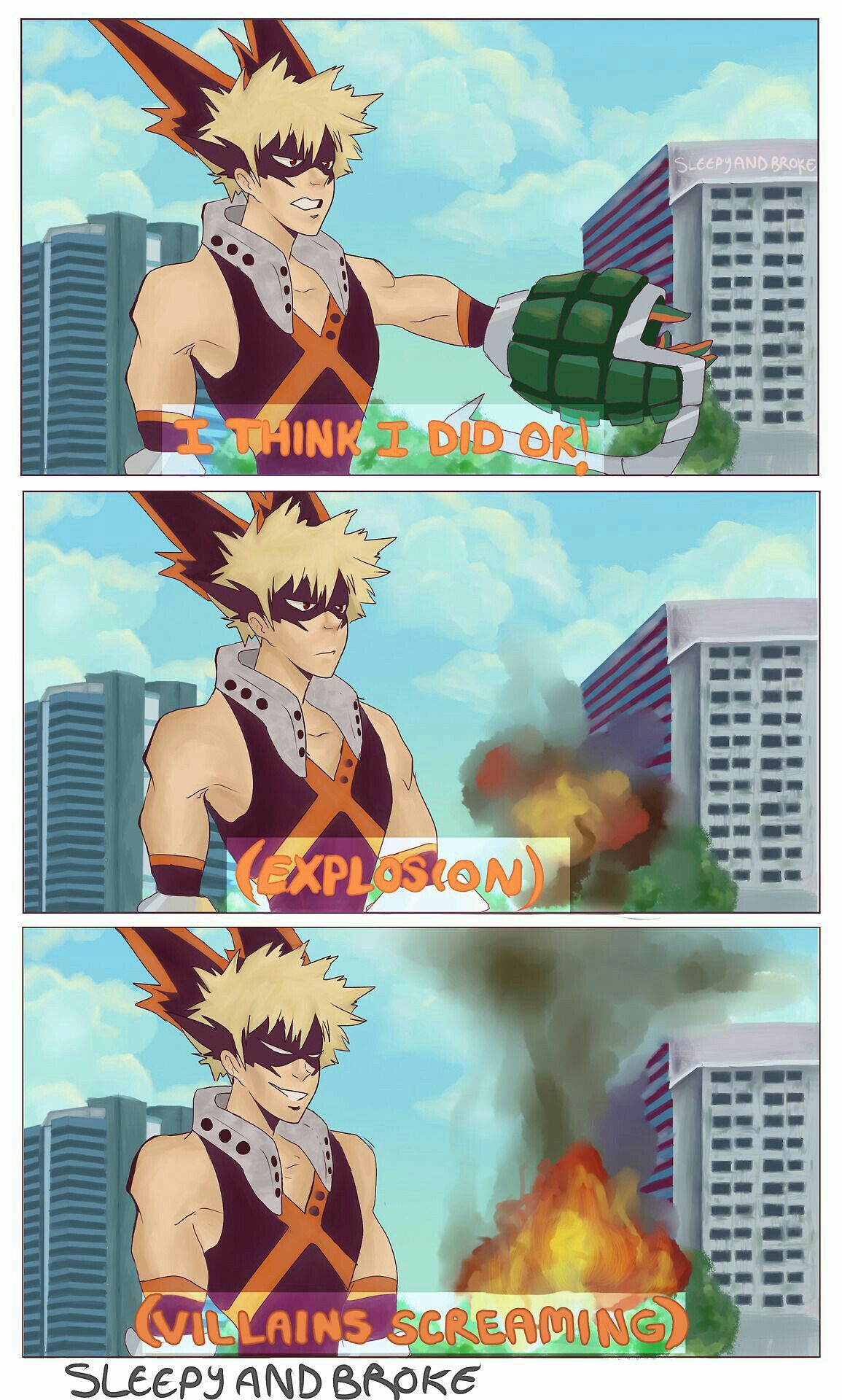 Best of Funny pictures of my hero academia