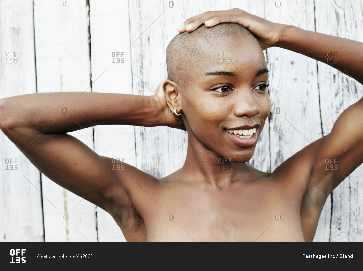 brandy spring recommends Nude Bald Black Women