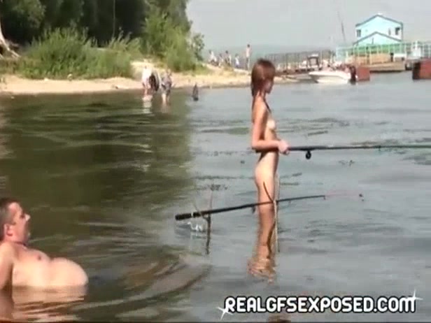Best of Nude fishing videos