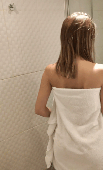 Best of Towel drop porn gif