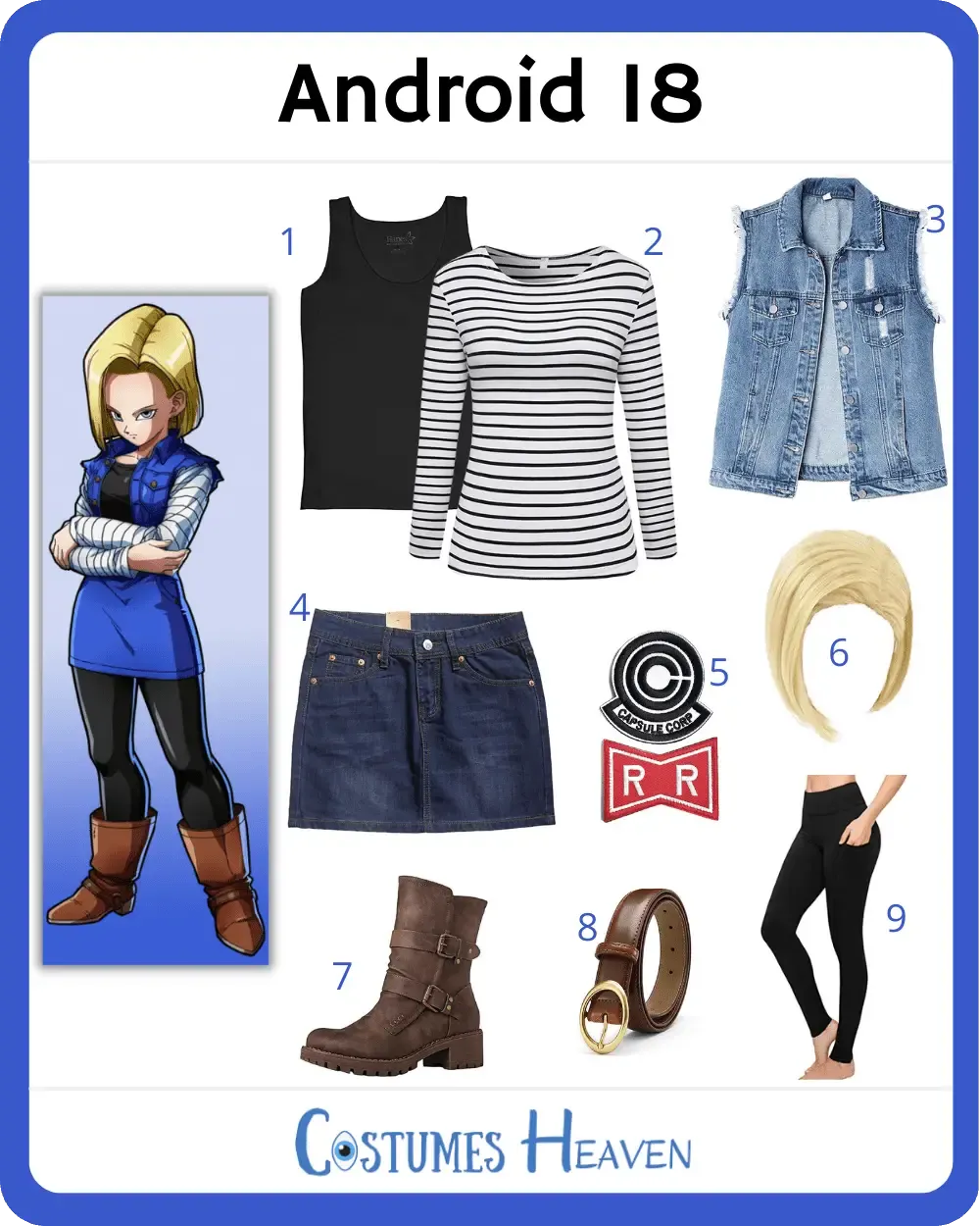 denis connolly recommends Android 18 Dress Up