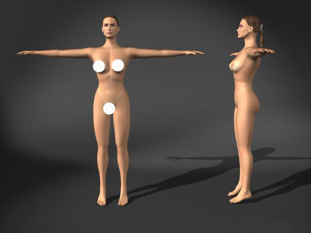 dee parham share nude 3d model photos