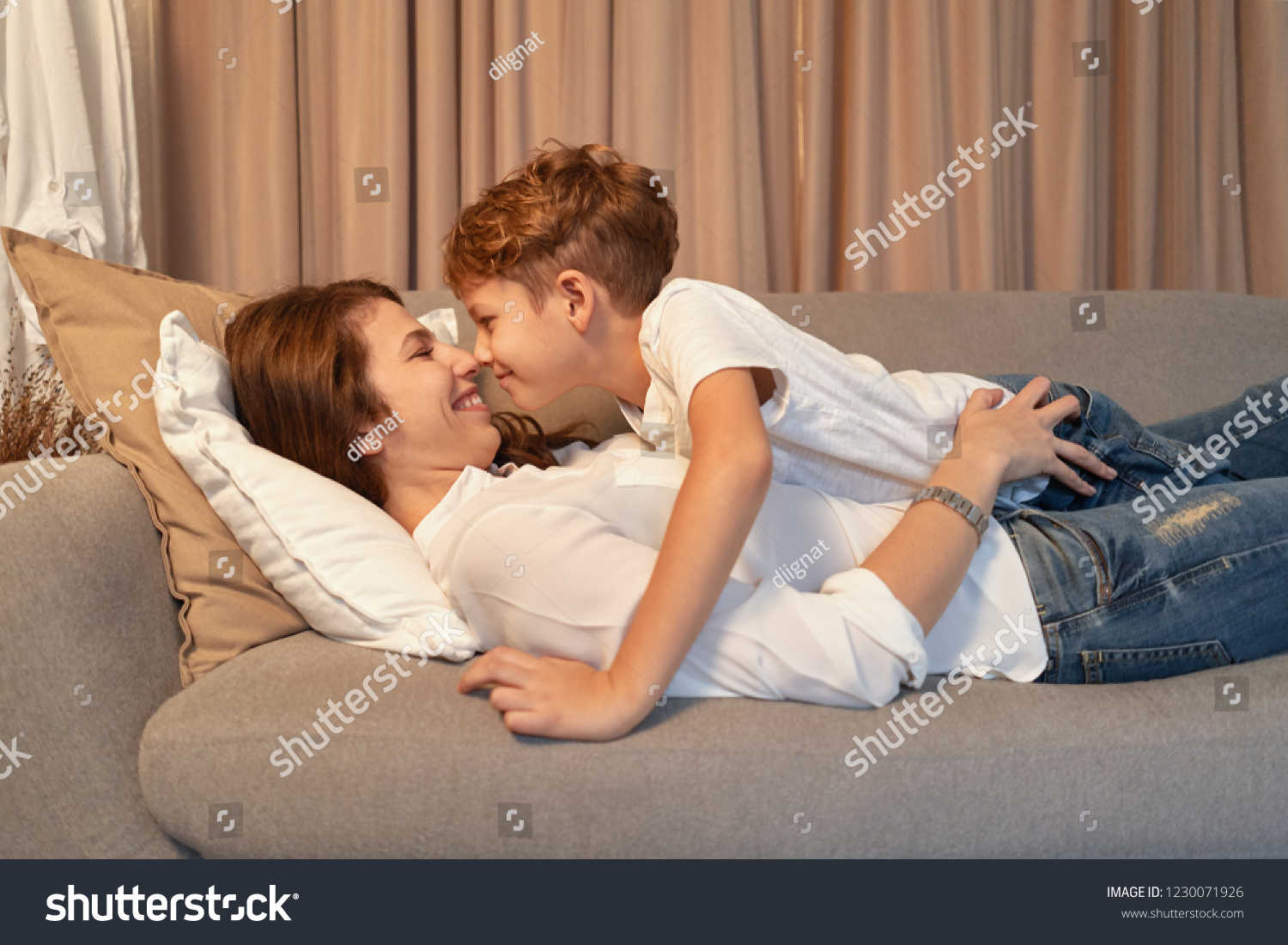 Best of Mom and son making out