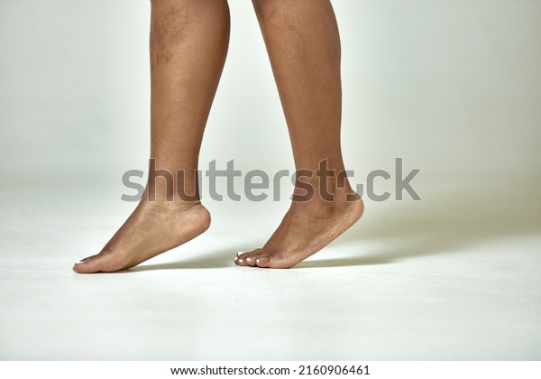 black ebony foot fetish