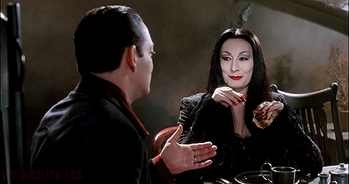 Best of Morticia addams gif
