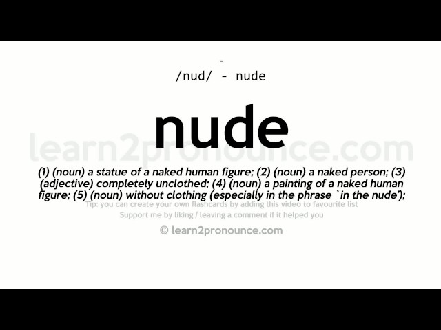 What Does Nud Mean on ios