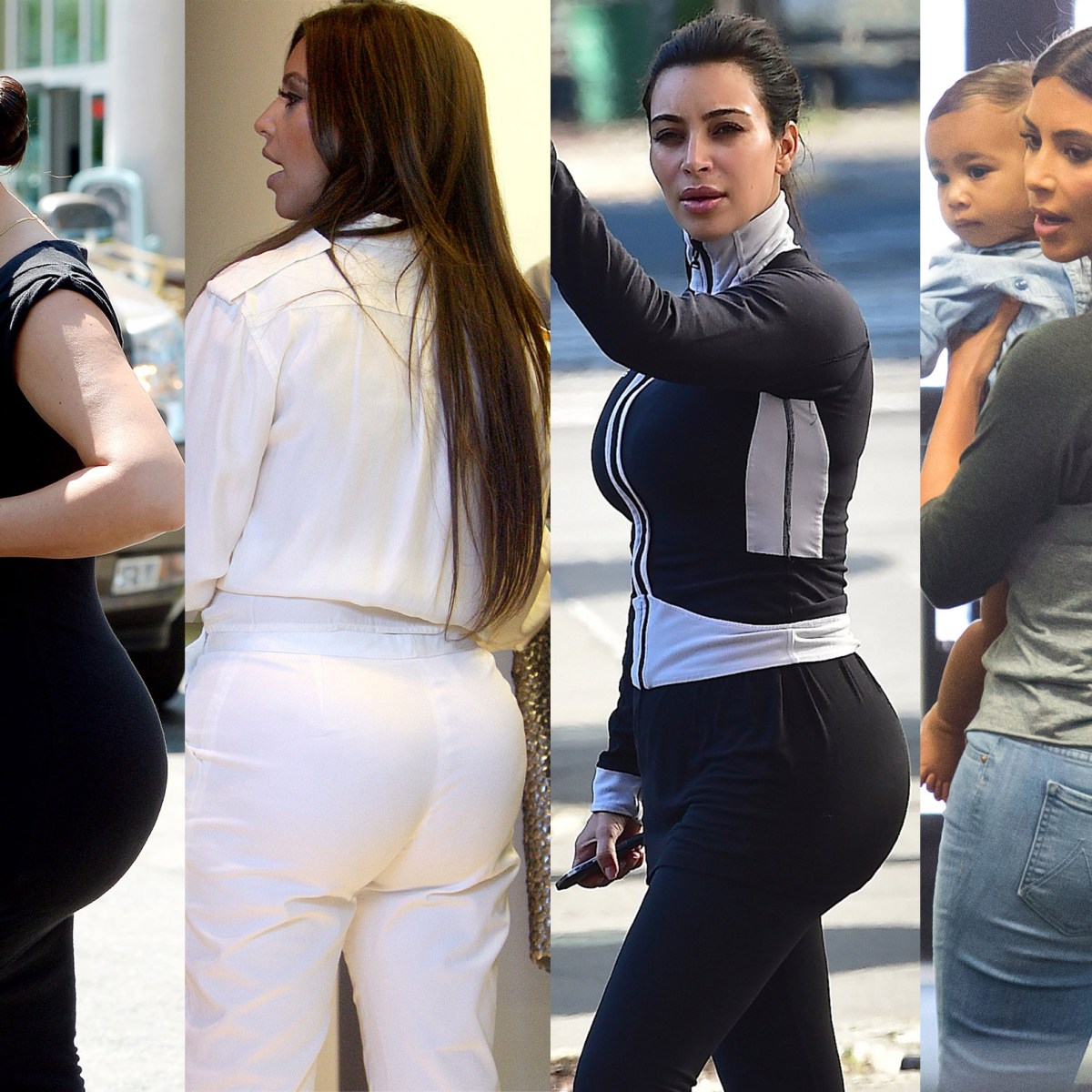 Best of Kim kardashian bubble butt