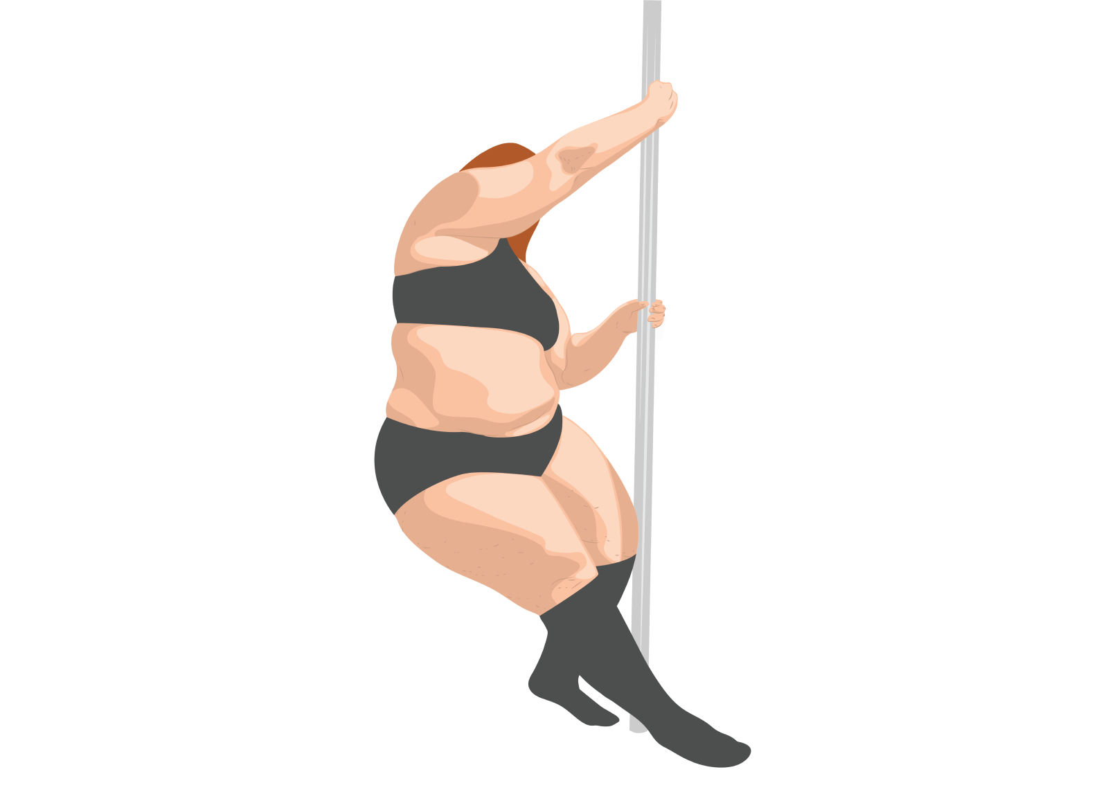 Fat Lady Pole Dancing cum com