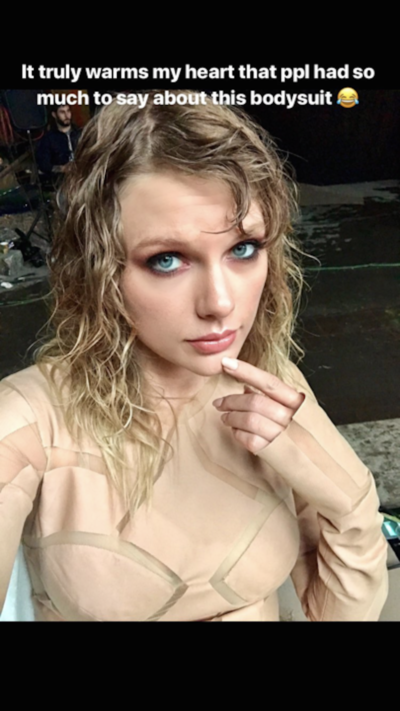denisa putri add photo taylor swift in the nude