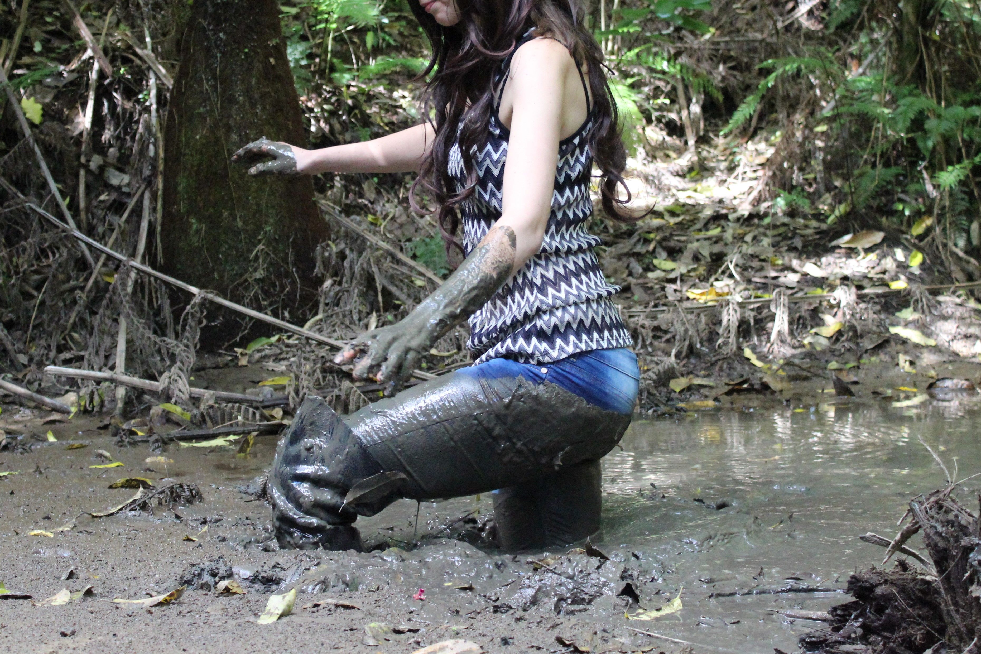 christina raby recommends thigh high boots in mud pic