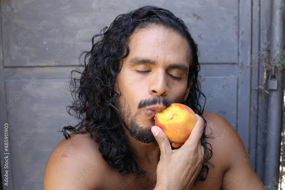 baris sezen recommends man eating a peach pic