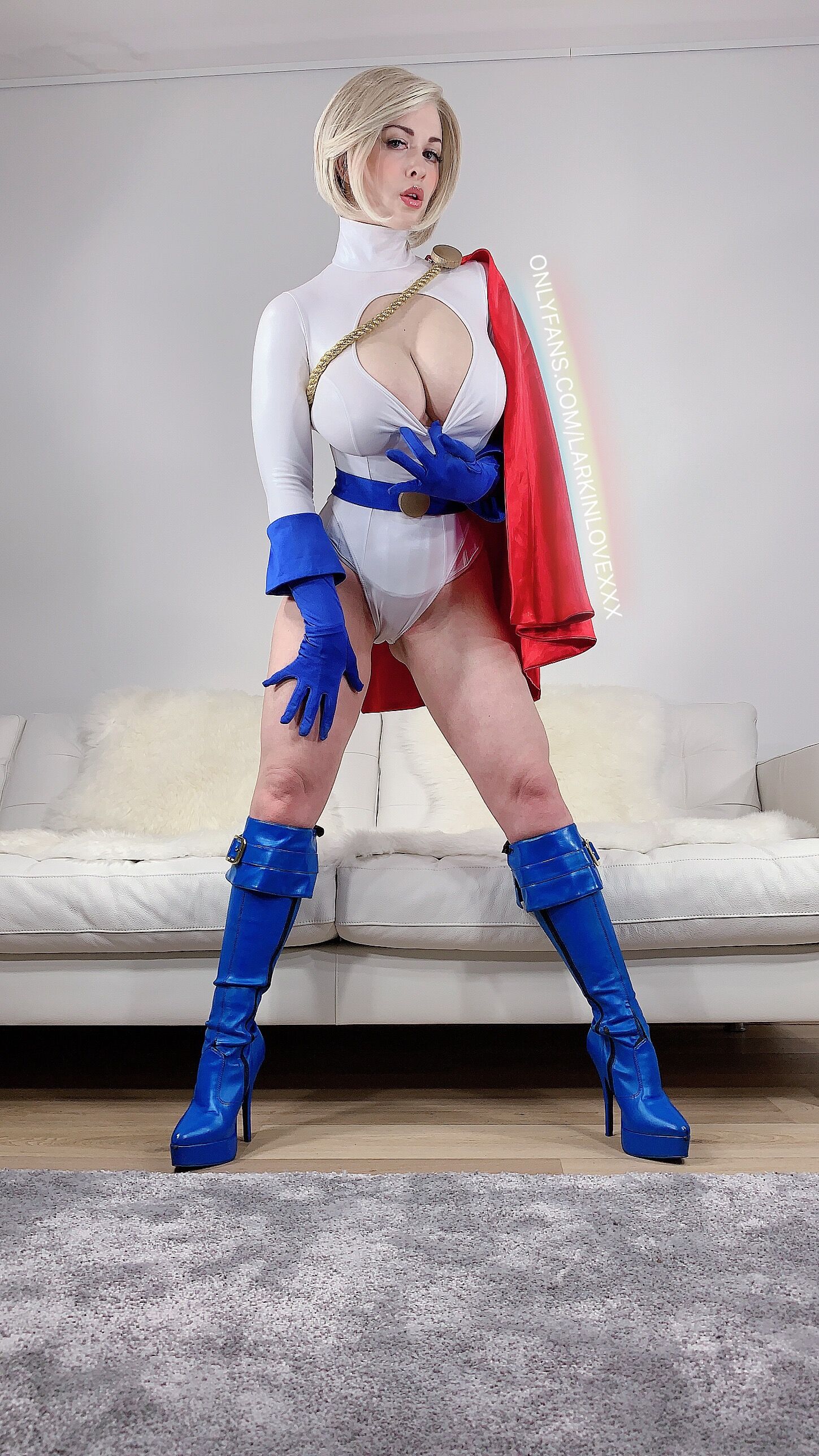 angel abe recommends larkin love power girl pic