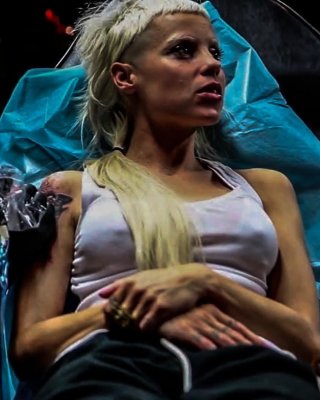 yolandi visser fake boobs