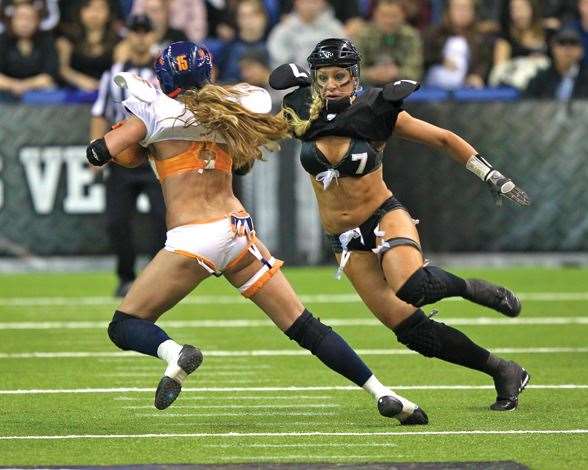 Lingerie Football League Mishaps in mexico