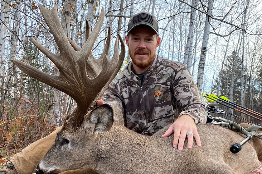 donald colarusso add public flashing in city with deer antler photo