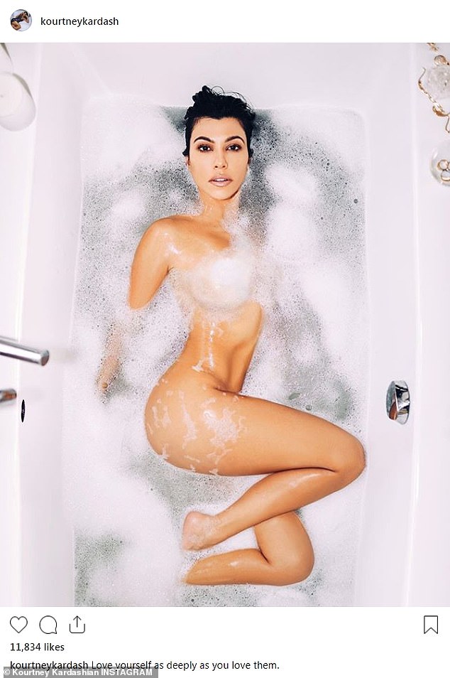 Kourtney Kardashian Nude Photos carey boobs