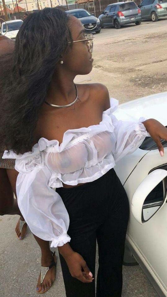 sheer tops without bra