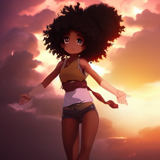 dawn gerard recommends anime female curly hair pic