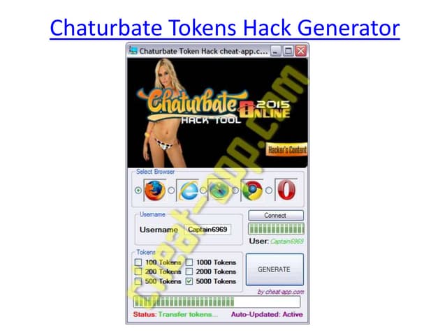 bilal abdeen recommends chaturbate com token hack pic