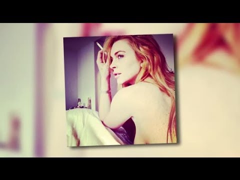 lindsay lohan topless snapchat