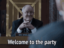 Best of Welcome to the party gif