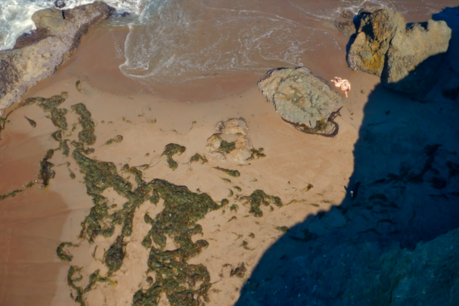 drone on nude beach close up porn