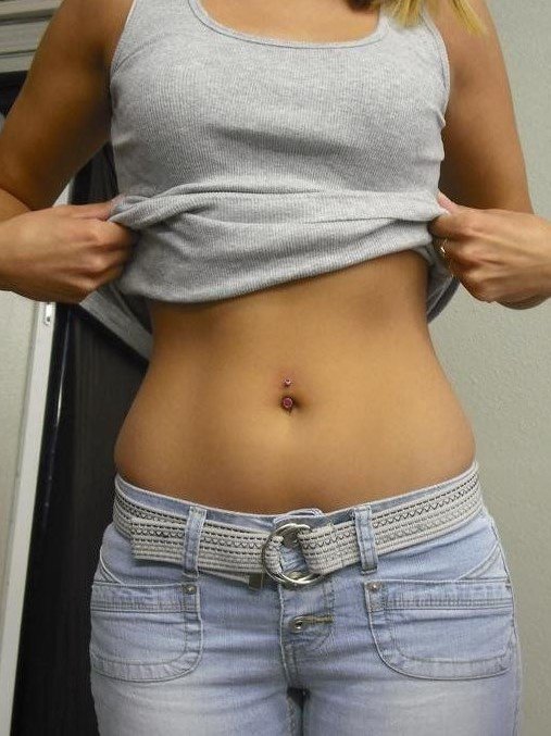 debbie kossman recommends female belly button play pic
