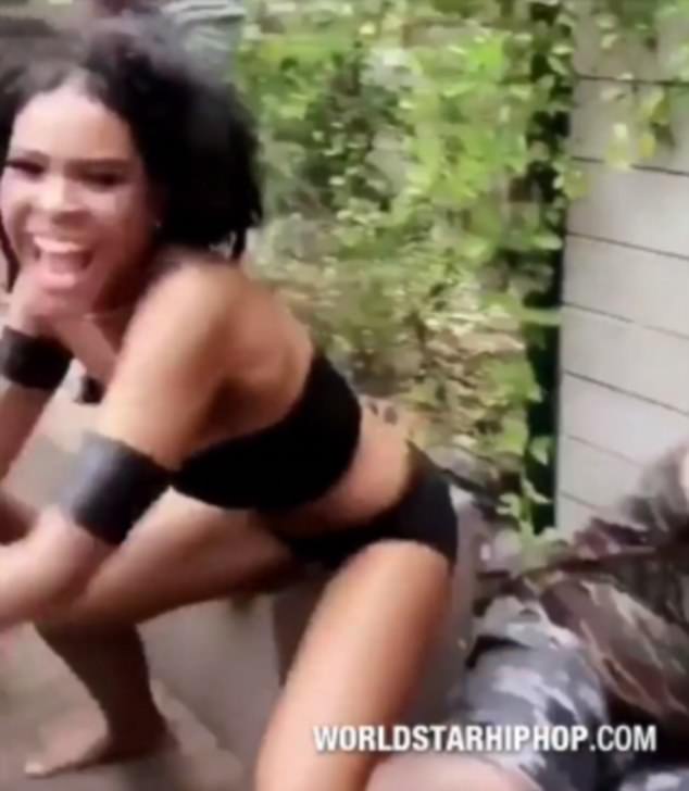 addisu mulugeta add photo girl twerking on dude