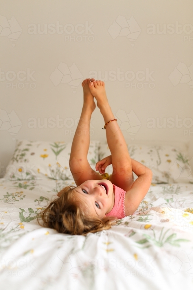 girls with legs in the air