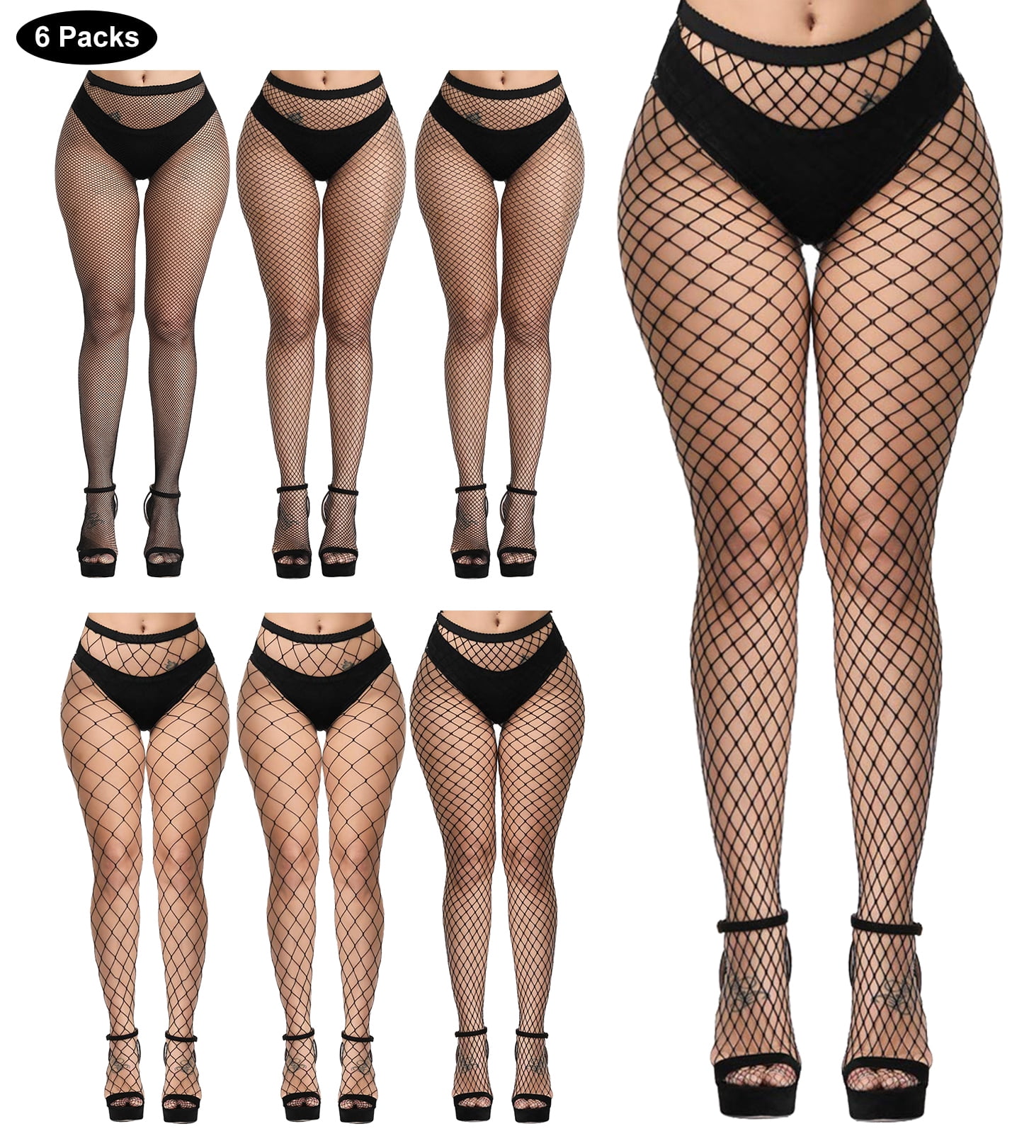 darrel andrews share plus size fishnet thigh high stockings photos