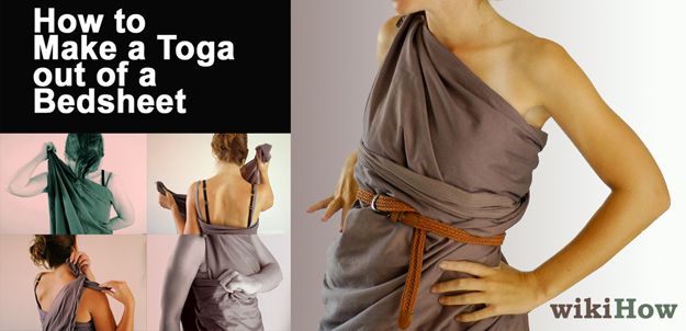 amith das recommends Making A Toga With A Sheet
