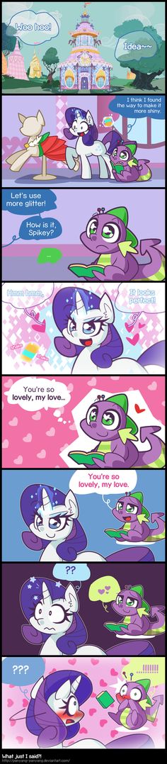 Spike X Rarity Comic videos nxnn