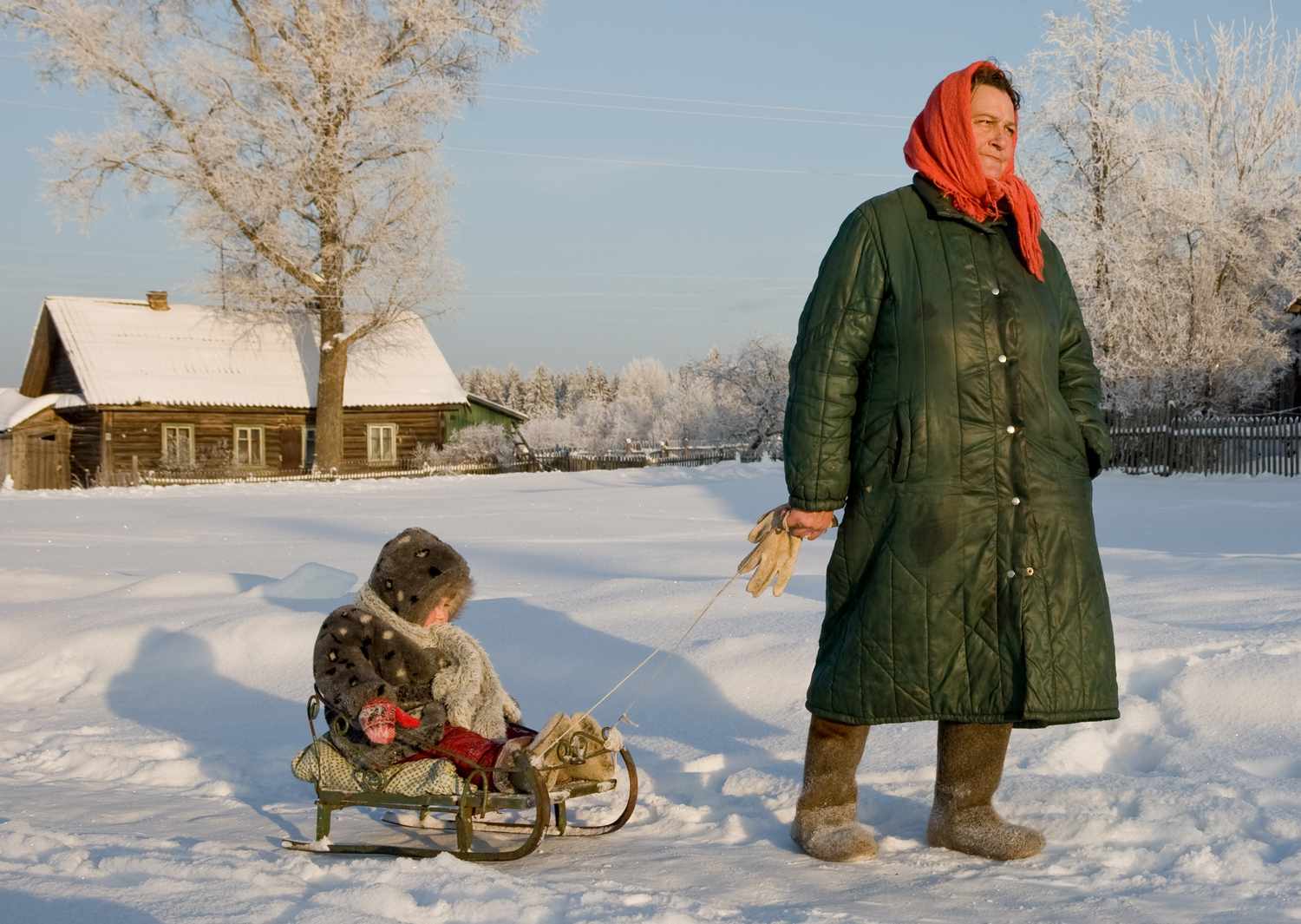 Best of Russian granny and boy