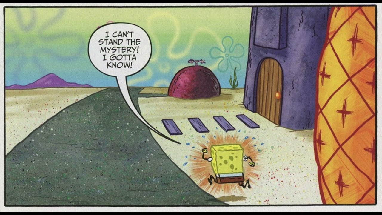 spongebob x squidward comic